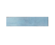 TRIBECA WATERCOLOUR - Carrelage style ancien nuancée 6x24,6 cm bleu claire pastel brillant Finition Brillant