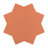 PORTO STAR WARM SIENA  - Carrelage en étoile 16,8x16,8 cm terracotta 30629