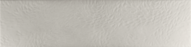 BABYLONE JASMIN WHITE - Carrelage uni texturé 9,2x36,8 cm blanc mate Taille 9,2x36,8 cm