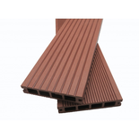 Lame terrasse bois composite alvéolaire Dual - Coloris - Brun rouge, Epaisseur - 25mm, Largeur - 14 cm, Longueur - 240 cm, Surface couverte en m² - 0.34