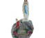Statue musicale de l'Apparition de Lourdes en résine colorée 19cm