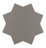 PORTO STAR BLACK  - Carrelage en étoile 16,8x16,8 cm noir 30627