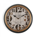 Horloge Murale Métal (Ø 31 cm)