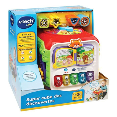 VTECH BABY - Super Cube Des Découvertes Multicolore