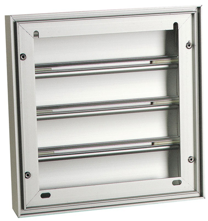 Grille de hotte 210x210mm aluminium blanc RAL9010 - RENSON - 4332106