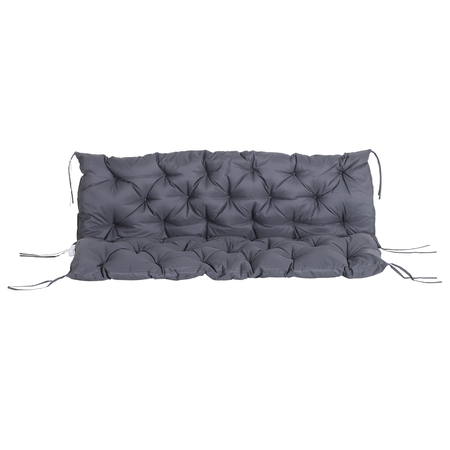 Coussin banc de jardin 3 places polyester