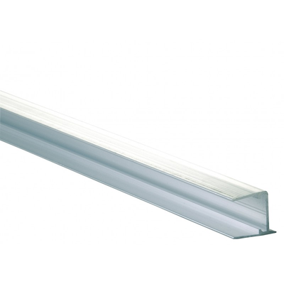 Profilé obturation pour plaque polycarbonate alvéolaire épaisseur  32 mm - Coloris - Aluminium, Longueur - 98 cm