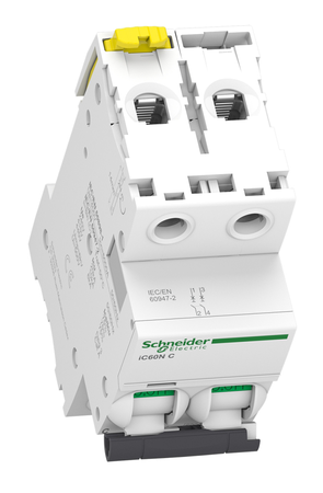 Disjoncteur ACTI9 iC60N 2P courbe C 10A - SCHNEIDER ELECTRIC - A9F77210