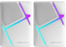 Enceintes Mars Gaming MS-H RGB (Blanc)