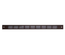 Grille plat interieur simple 475x20mm noir - RENSON - 17372