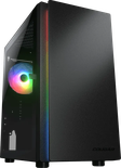 Boitier Mini Tour Micro ATX Cougar Purity RGB avec panneau vitré (Noir)