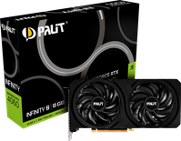 Carte Graphique Nvidia Palit GeForce RTX 4060 Infinity 2 8Go