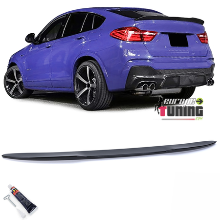 BECQUET - AILERON DE COFFRE SPORT NOIR BRILLANT BMW X4 G02 (05660)