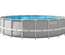 Piscine tubulaire Prism Frame ronde 6,10 x 1,32 m - Intex