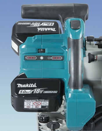 Scie plongeante 36V (sans batterie ni chargeur) + coffret MAKPAC 4 - MAKITA - DSP600ZJ