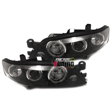 PHARES ANGEL EYES CCFL NOIRS OPEL VECTRA B 96-98 (00406)