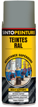Aérosol gris argile RAL7001 400ml peinture de maintenance - SINTO - 920330
