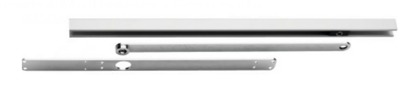 Bras à glissière MULTIGENIUS à encaster 20X20mm finition argent - ECO SCHULTE - 5030016917