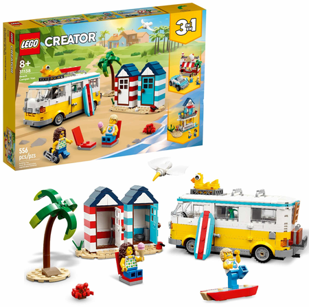 Camping-car à la plage (31138)