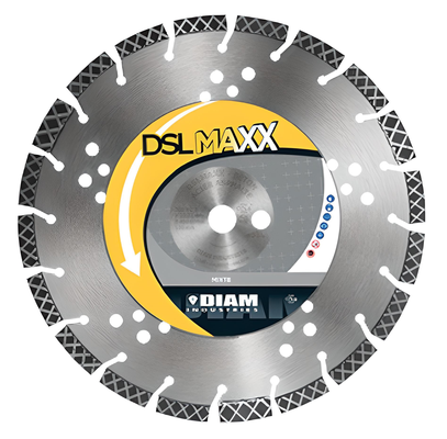 Disque diamant mixte 230x2223mm - DIAM INDUSTRIES - DSLMAXX230/22
