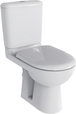 Pack WC au sol PRIMA standard blanc sortie horizontale - GEBERIT - 08325300000201