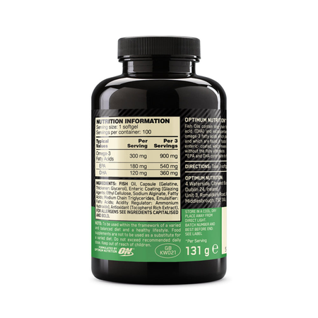 Fish oil (100 softgels)