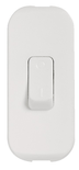 Interrupteur à bascule 2 A 250 V coupure bipolaire à touche de couleur blanc - LEGRAND - 040192