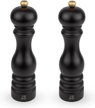 Duo de moulins à poivre et à sel Peugeot Bois chocolat H22cm