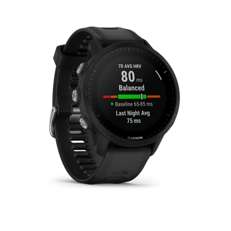 Garmin Forerunner 955 – Montre GPS Multisports, Cardio Poignet, Cartographie Intégrée, Autonomie Longue Durée, Noire