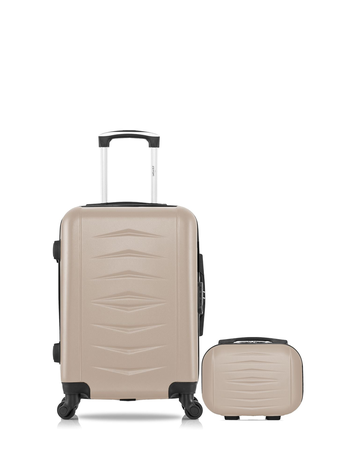 Lot de 2 - Valise cabine et vanity OVIEDO