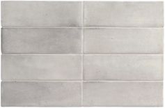 COCO AMBER GREY MATT  - Carrelage zellige  pour sol et mur en 5x15 cm gris