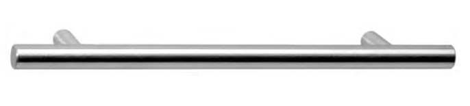 Poignée bâton I-200 inox 12/2X608X672mm inox mat - DIDHEYA - 12095