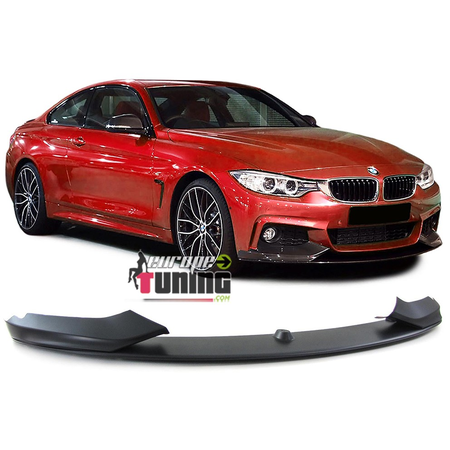 LAME BECQUET SPOILER DE PARE CHOCS AVANT BMW SERIE 4 TYPE F32 EN PACK M (04729)