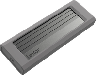 Boitier externe USB 3.2 Lexar E350 - S-ATA/NVMe M.2 Type 2280 (Argent)