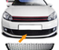 CALANDRE GRILLE INFERIEURE EN NID D'ABEILLE LOOK GTI VOLKSWAGEN VW GOLF 6 (00338)