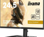 Ecran PC Gamer - IIYAMA - G-Master Gold Phoenix - GB2590HSU-B5 - 24,5 FHD - 0,4ms - 240Hz - HDMI / DisplayPort - FreeSync premiu