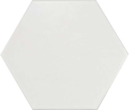 HEXATILE MATE - BLANCO - Carrelage 17,5X20 cm  hexagonal uni blanc Taille 17,5 x 20 cm