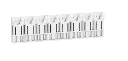 Répartiteur pour système embrochable RESI9 XE sans connecteur 8 modules - SCHNEIDER ELECTRIC - R9EXHS08