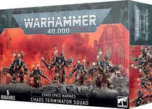 Warhammer 40k - Space Marine du Chaos Terminators (2019)