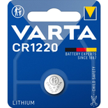 Pile bouton lithium 3V CR1220 - VARTA - 6220101401