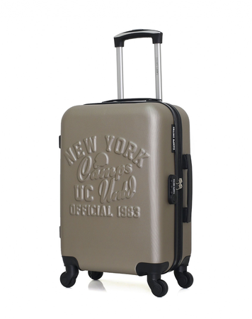 CAMPS UNITED - Valise Cabine ABS BROWN 4 Roues 55 cm