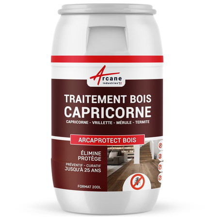 Traitement Capricorne du Bois-200 L -ARCANE INDUSTRIES