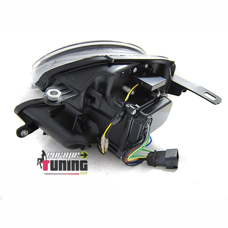 PHARES AVANTS NOIRS FEUX LED BMW MINI COOPER R55-R56-R57 2006-2014 AU XENON (05609)