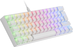 Clavier Gamer mécanique (Yellow Silent) Mars Gaming MKMiniPro RGB (Blanc)