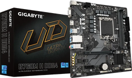 Carte Mère Gigabyte B760M H DDR4 (Intel LGA 1700) Micro ATX