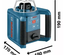 Laser roratif 2x1,5V GRL 300 HV Professional rouge en coffret - BOSCH - 0601061501
