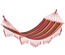 Hamac de voyage toile de hamac dim. 2L x 1l m multicolore