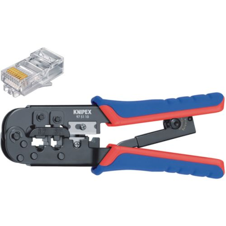 Pince à sertir pour fiches Western - KNIPEX - 97 51 10 SB