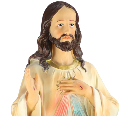 Statue en résine de Jésus Miséricordieux de 60cm