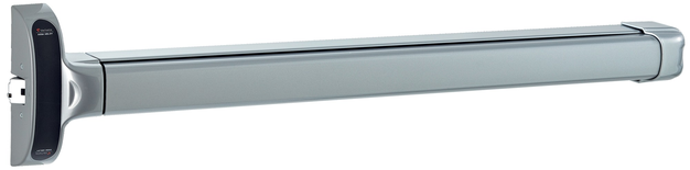 Antipanique PUSH BAR 1900 1 point L850 Gris resistant au feu - ASSA ABLOY - 16565000